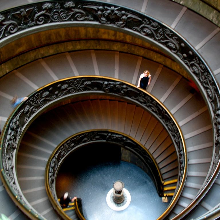 vatican stairs square